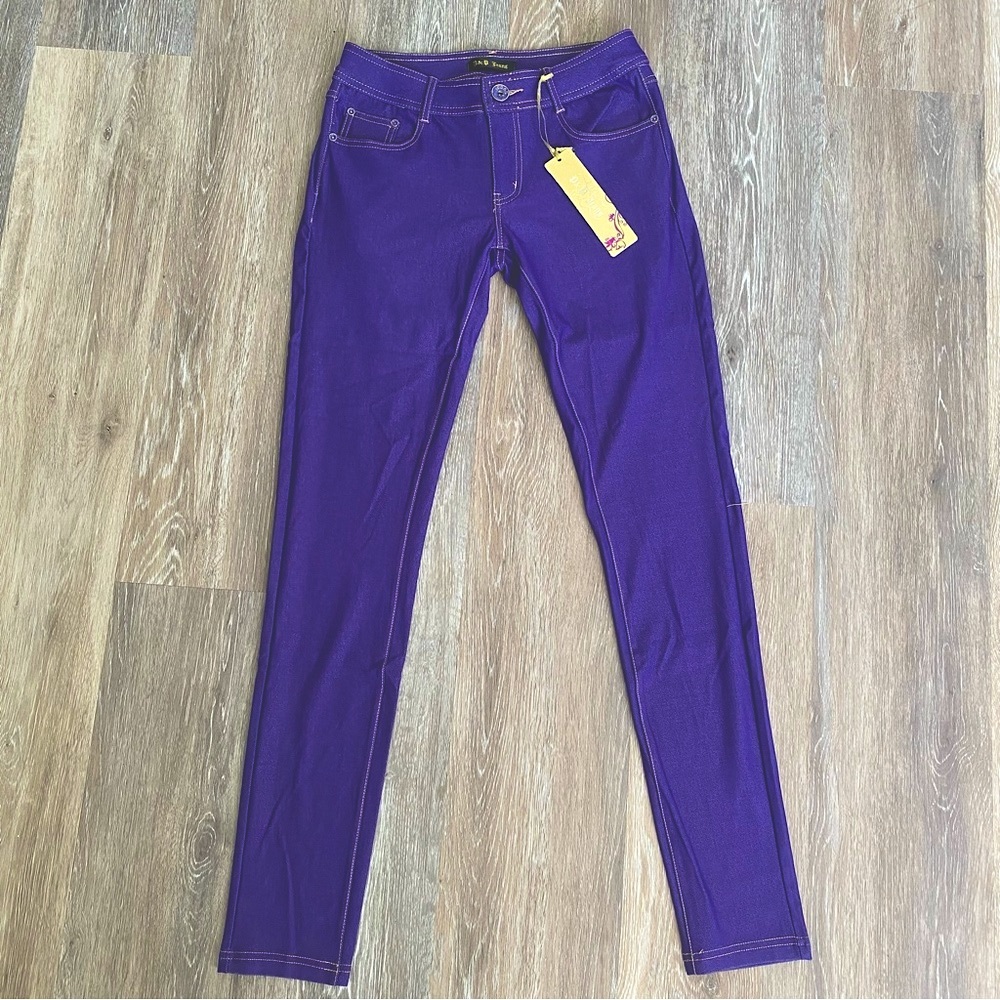 P&P Purple Jeans Jeggings